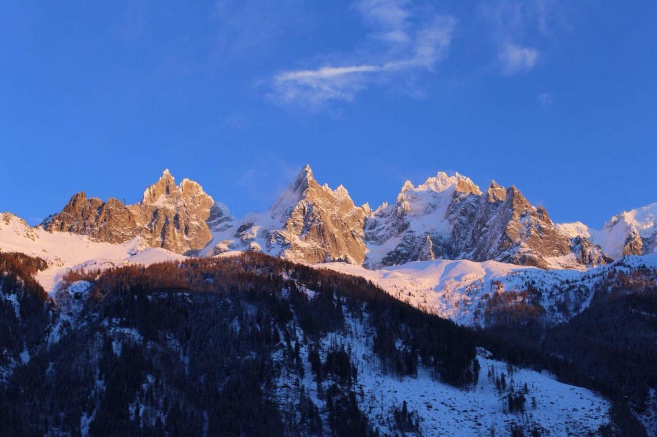 Апартаменты Grand Appt Vue Mont Blanc Шамони Экстерьер фото
